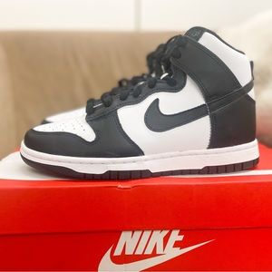 Nike Dunk High black and white PANDA size 6